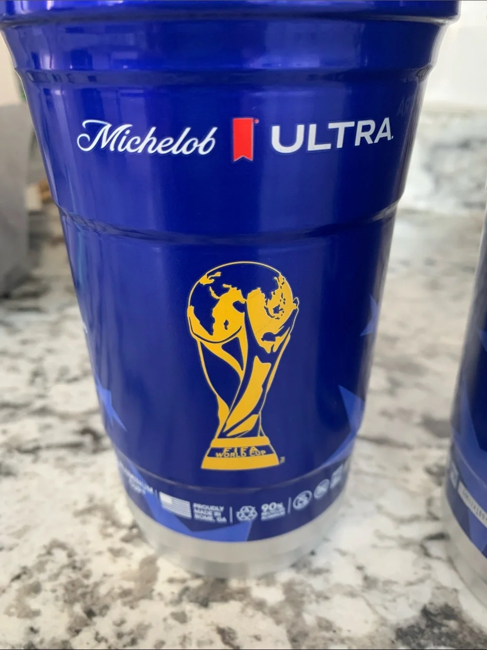 🆕-WORLD CUP OF FOOTBALL FINAL Michelob Ultra Reusable Final Cup (2)